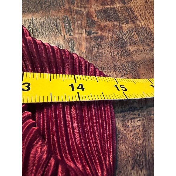 Love Cameron Pleated Retro 80’s Column Dress S - Picture 9 of 11